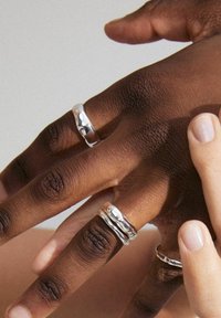 Pilgrim ASHER PACK OF 4 - Ring - silver plated