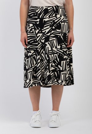 Gonna a campana - nero