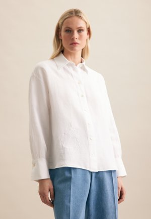 SCHWARZE ROSE - Skjortebluser - white