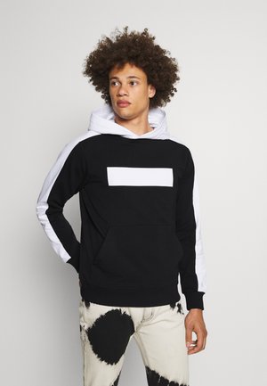 BLOCKING LOGO HOODIE UNISEX - Felpa - black
