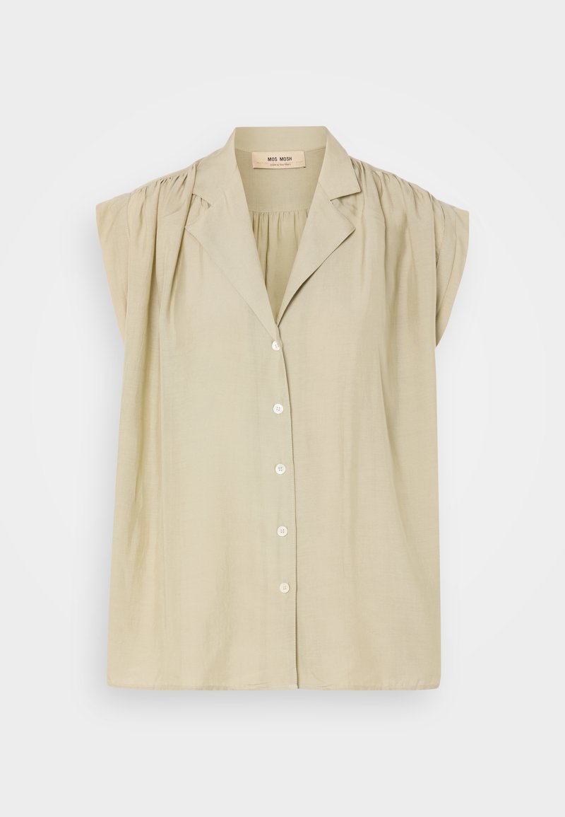 MOS MOSH Overhemdblouse kaki