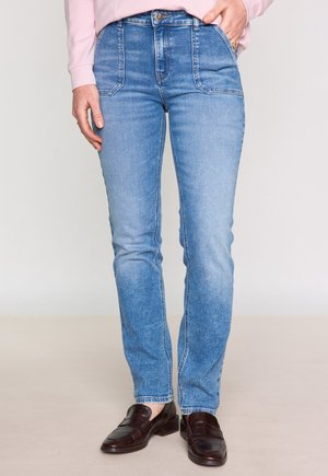 NALLA - Jean slim - stone used