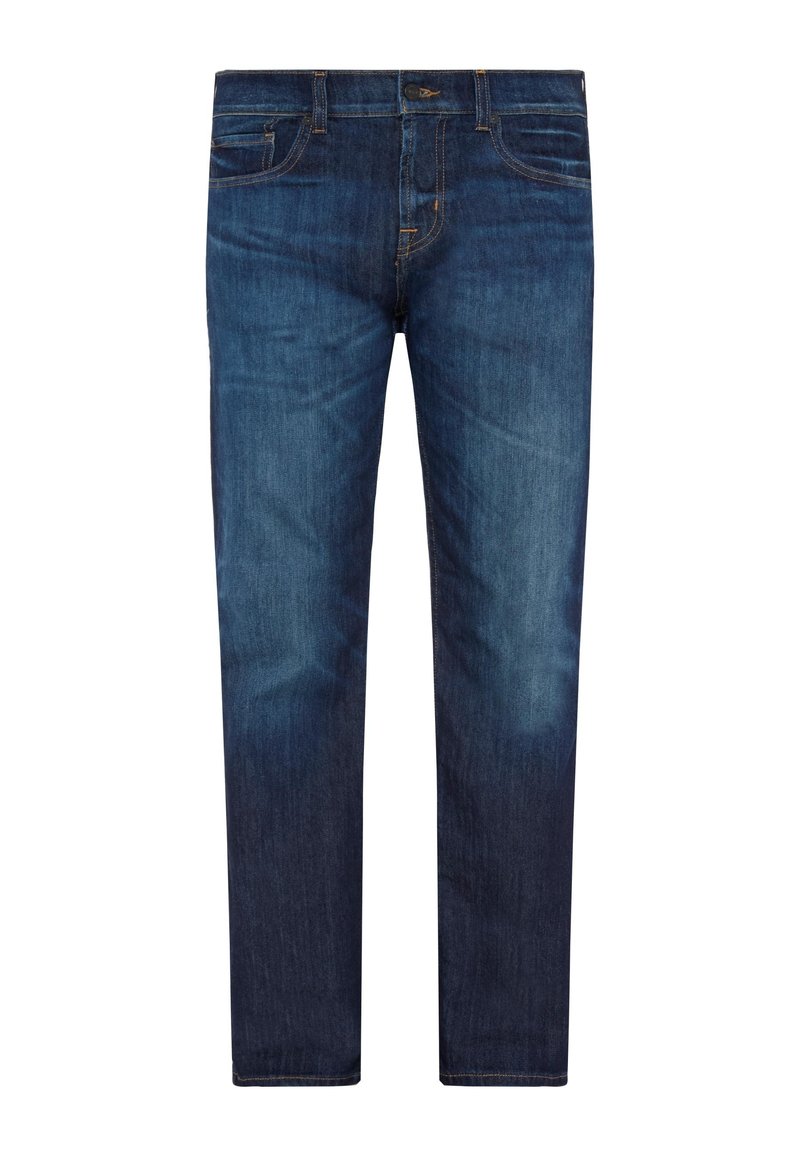7 For All Mankind Straight leg jeans donkerblauw