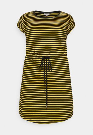 Jerseykleid - dark yellow