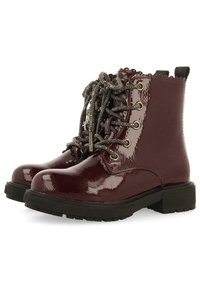 Gioseppo ZILINA - Botines con cordones - burdeos