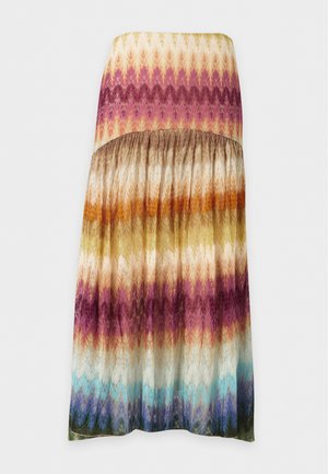Missoni, LONG SKIRT - Gonna lunga - blue/yellow/green