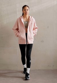adidas by Stella McCartney Felpa con zip - vapour pink