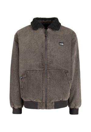 Iriedaily, IRIEDAILY BLOUSON DOCK36 - Light jacket - black acid wash
