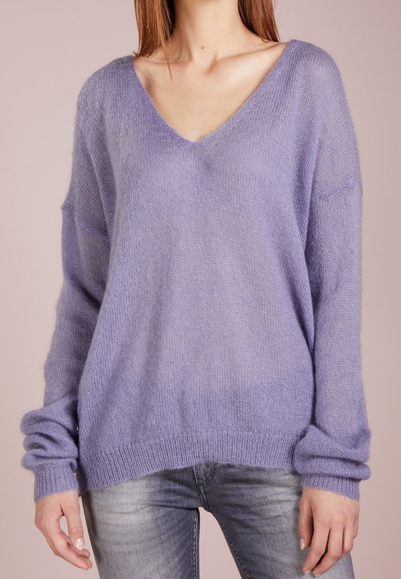 CLOSED Strickpullover - purple