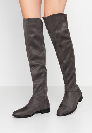 Anna Field Botas mosqueteras - grey