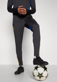 adidas Performance MANCHESTER UNITED PANT - Klubu apģērbs - black/blue/tribe yellow