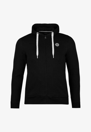 KENO BASIC - Zip-up sweatshirt - schwarz