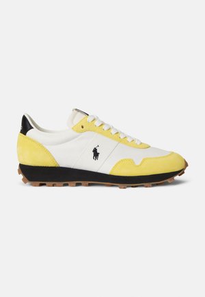 TRAIL 125 SUEDE-MESH SNEAKER - Joggesko - bech yellow/deckwash white