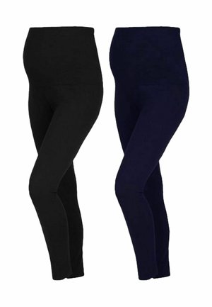 MATERNITY FIT 2 PACK  . - Leggingsit - navy