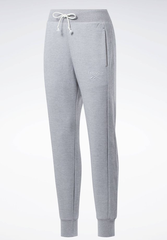 TRAINING ESSENTIALS LOGO - Pantalon de survêtement - grey