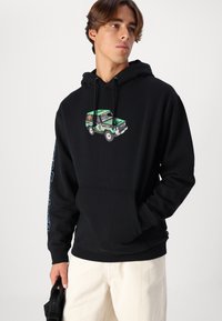 HUF SAHARA RALLY HOODIE UNISEX - Mikina - black