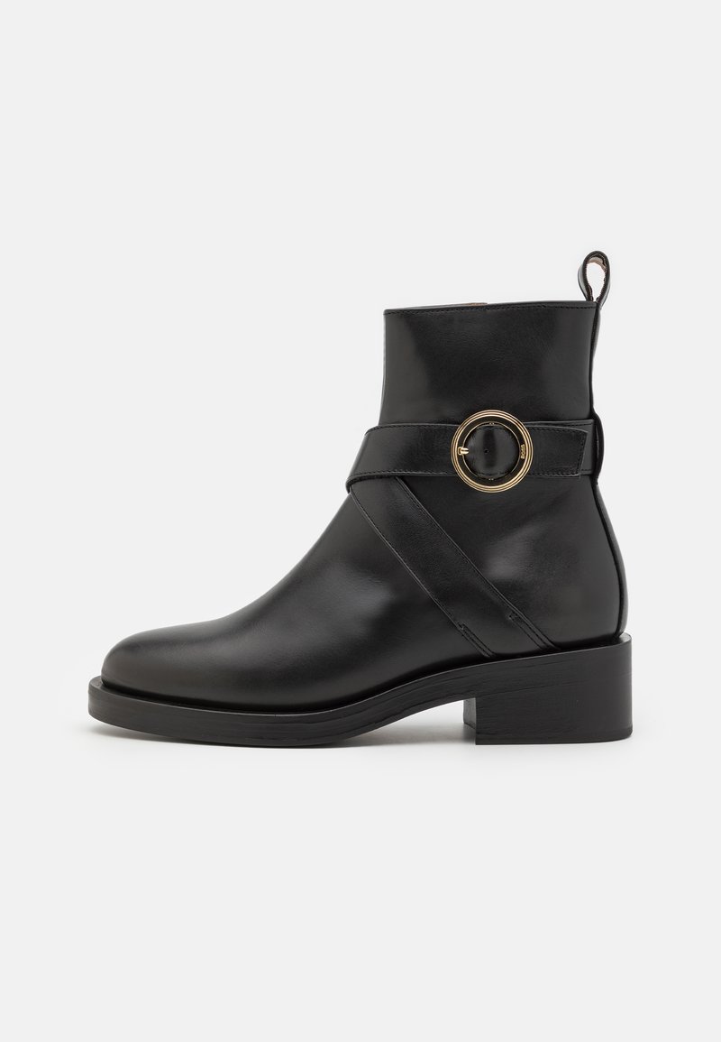 BOSS IRYNA BOOTIE - Plateaustiefelette - black