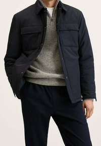 Mango Välikausitakki - dark blue