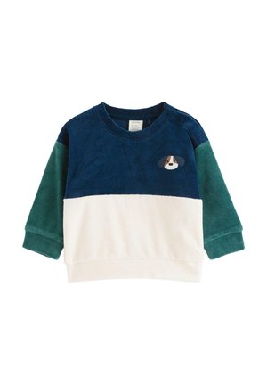 Lindex, LINDEX LONG-SLEEVED VELOUR JUMPER LINDEX UNISEX - Sweatshirt - dark blue