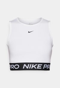 CROP TANK - Viršus - white/black