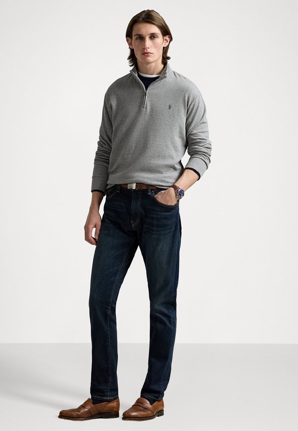 LUXURY JERSEY HOUNDSTOOTH PULLOVER - Sweatshirt - andover heather puppytooth3