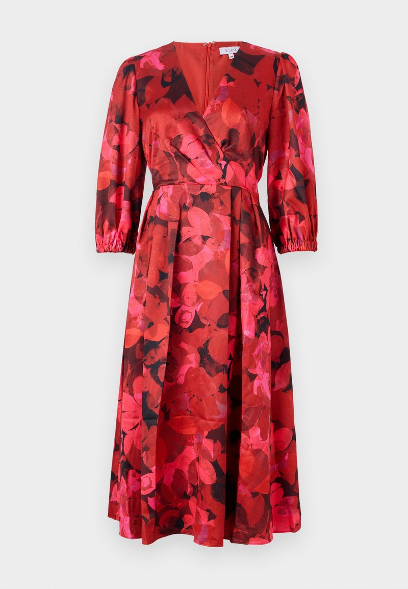 KLEO Cocktailjurk rood KLEO Cocktailjurk rood