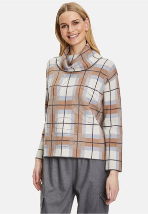 JACQUARD - Jumper - camel beige