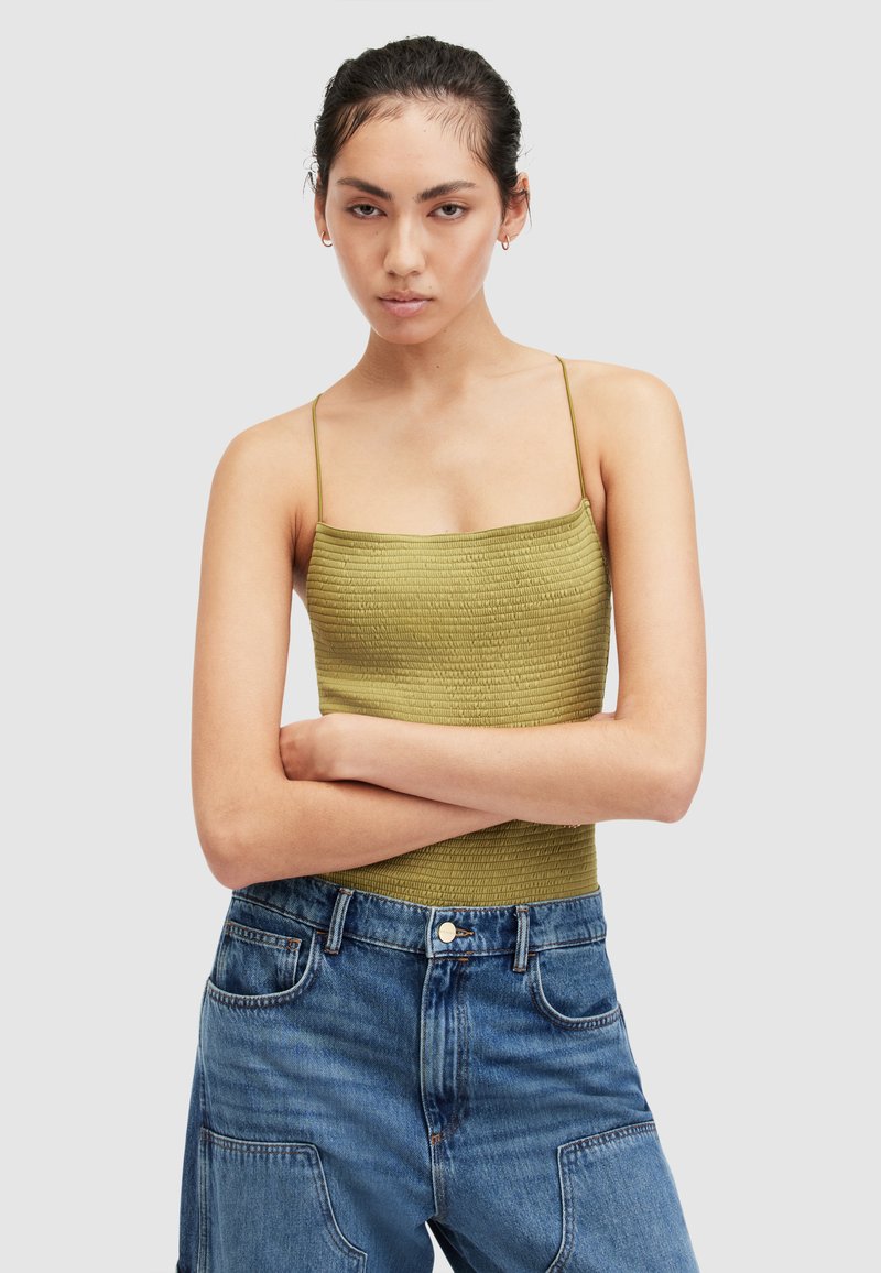 AllSaints TILLY - Top - sap green