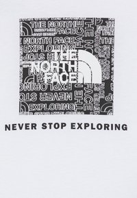 The North Face REDBOX TEE - T-shirt imprimé - white/black