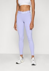 Nike Performance - PRO - Leggings - lilac ice/white Imagine miniatură 1