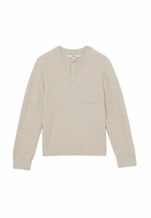Pulover - oatmeal melange