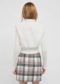 Calliope EFFETTO - Cardigan - gesso