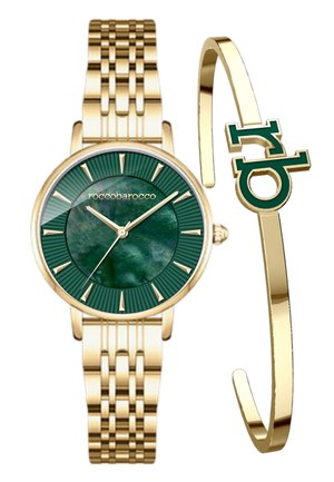 RB SLIM SET - Orologio - gold coloured green