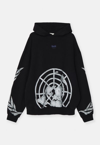 GmbH UN LOOPBACK - Jersey con capucha - black