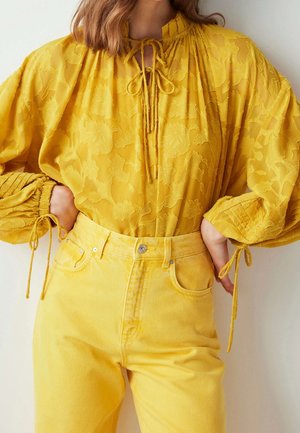 Blouse - mustard yellow