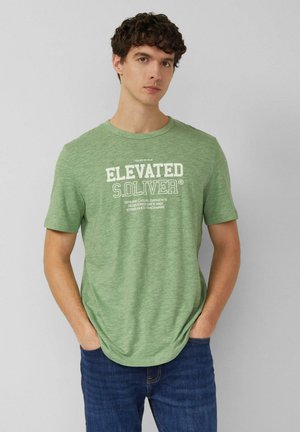 T-Shirt print - salbeigrün