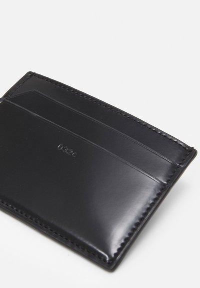 032c NEW CLASSICS CARD HOLDER IN LUSTER UNISEX - Portefeuille - black
