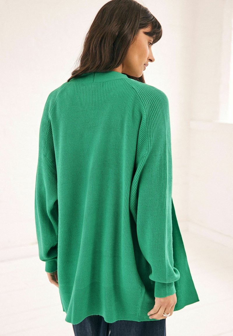 Next REGULAR FIT - Cardigan - bright green