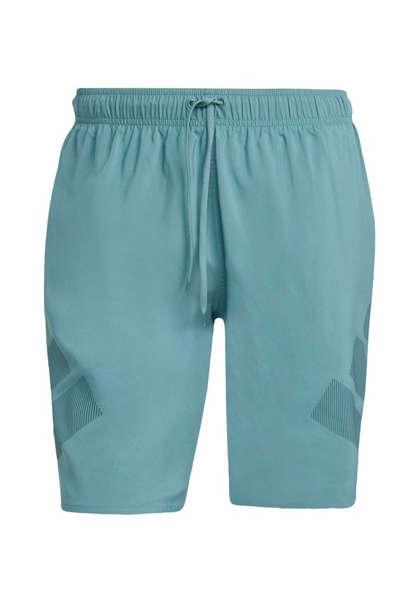 BIG BARS - Swimming shorts - preloved teal aurora ivy2