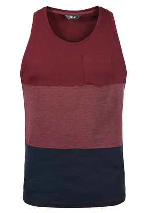 Solid, SDMINHO - Top - wine red