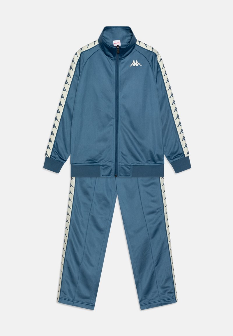 Kappa SET - Μπουφάν προπόνησης - blue stellar/white milk