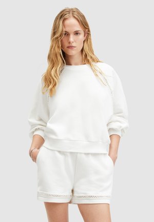 AllSaints EWELINA - Sudadera - chalk white