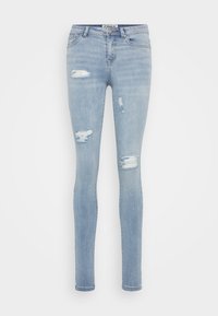 ONLWAUW DESTROY - Jeans Skinny Fit - light blue denim
