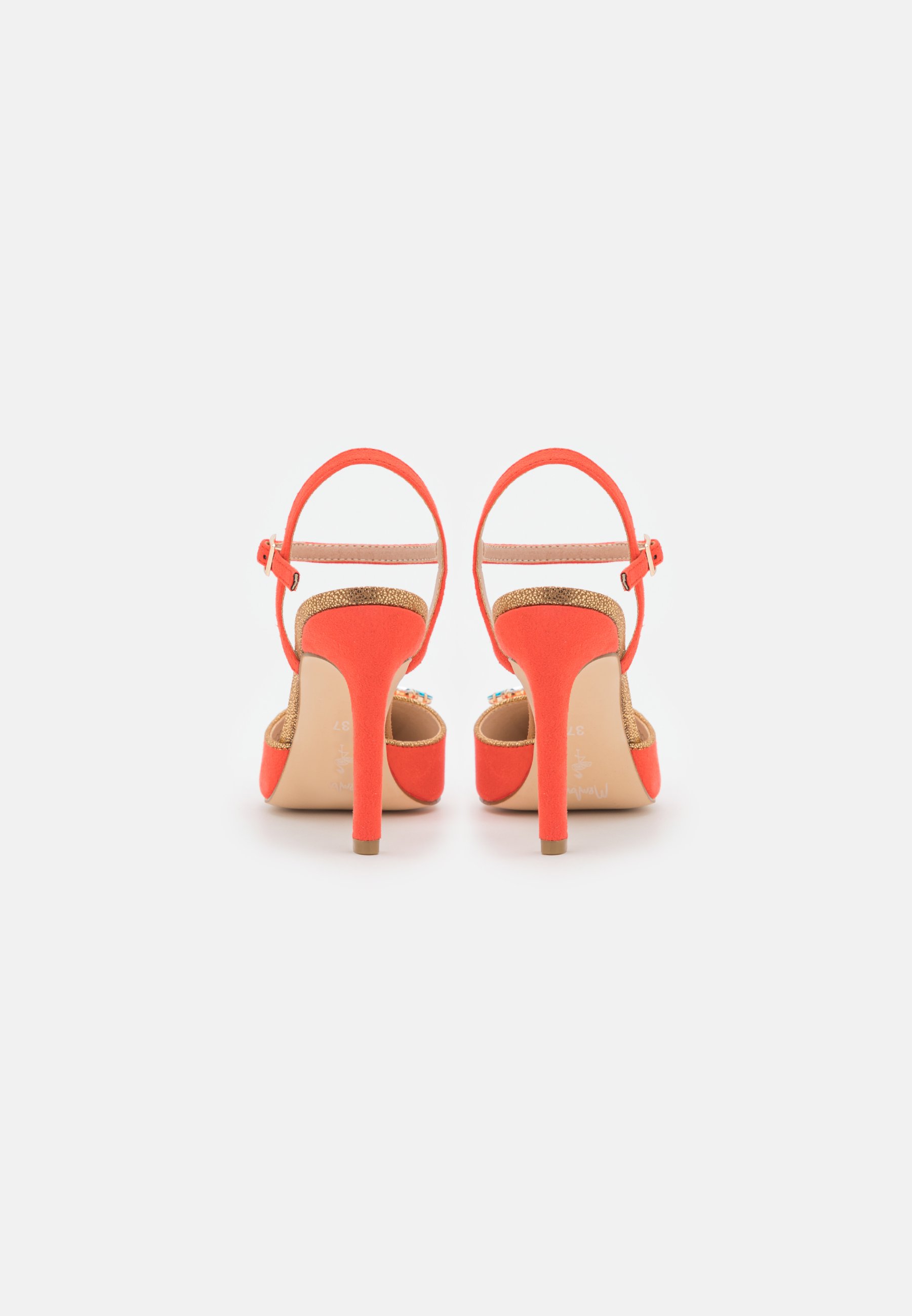 Menbur Klassieke pumps - coral/zalmroze - Zalando.be
