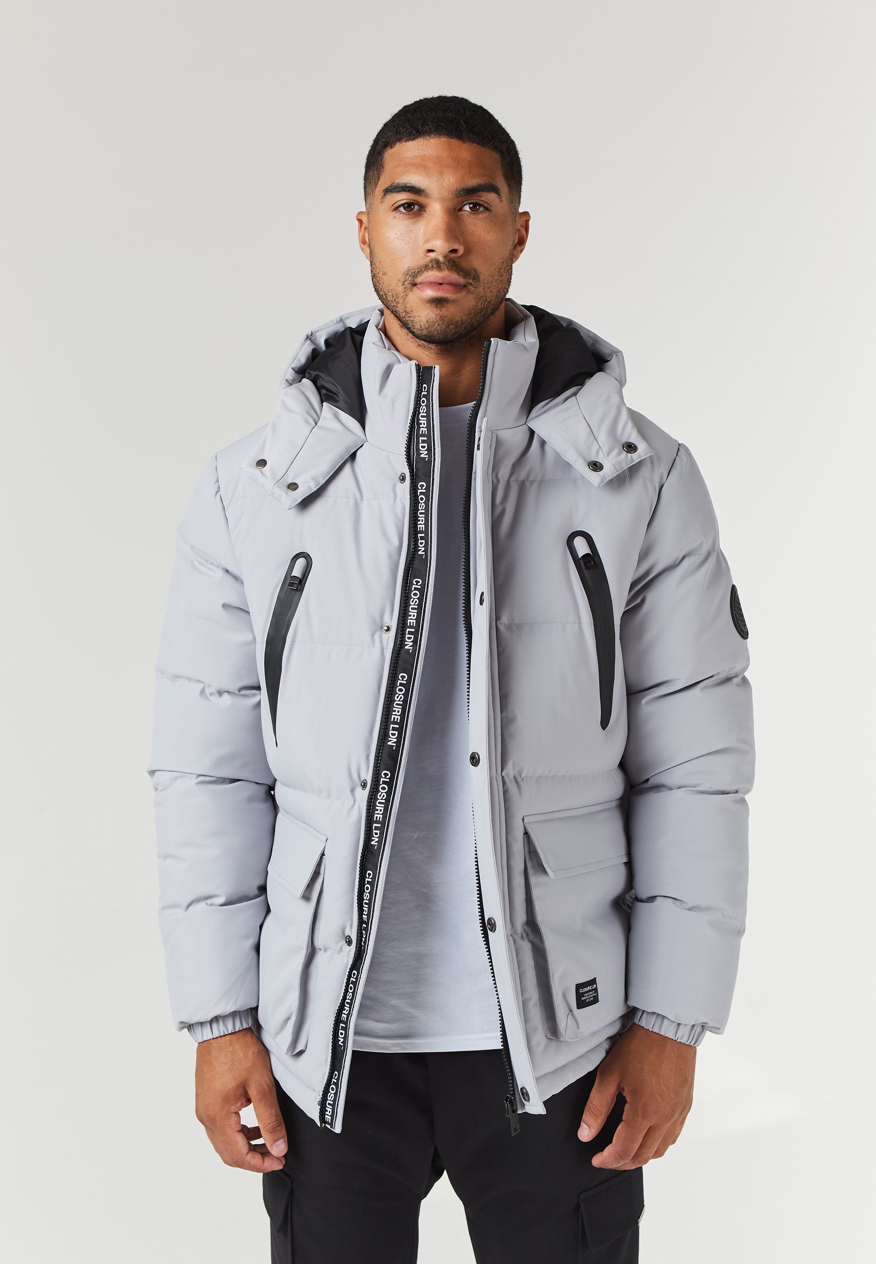 CLOSURE London EXPEDITION JACKET - Winter jacket - ice grey/light