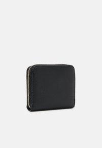 Guess MERIDIAN SMALL ZIP AROUND - Lommebok - black