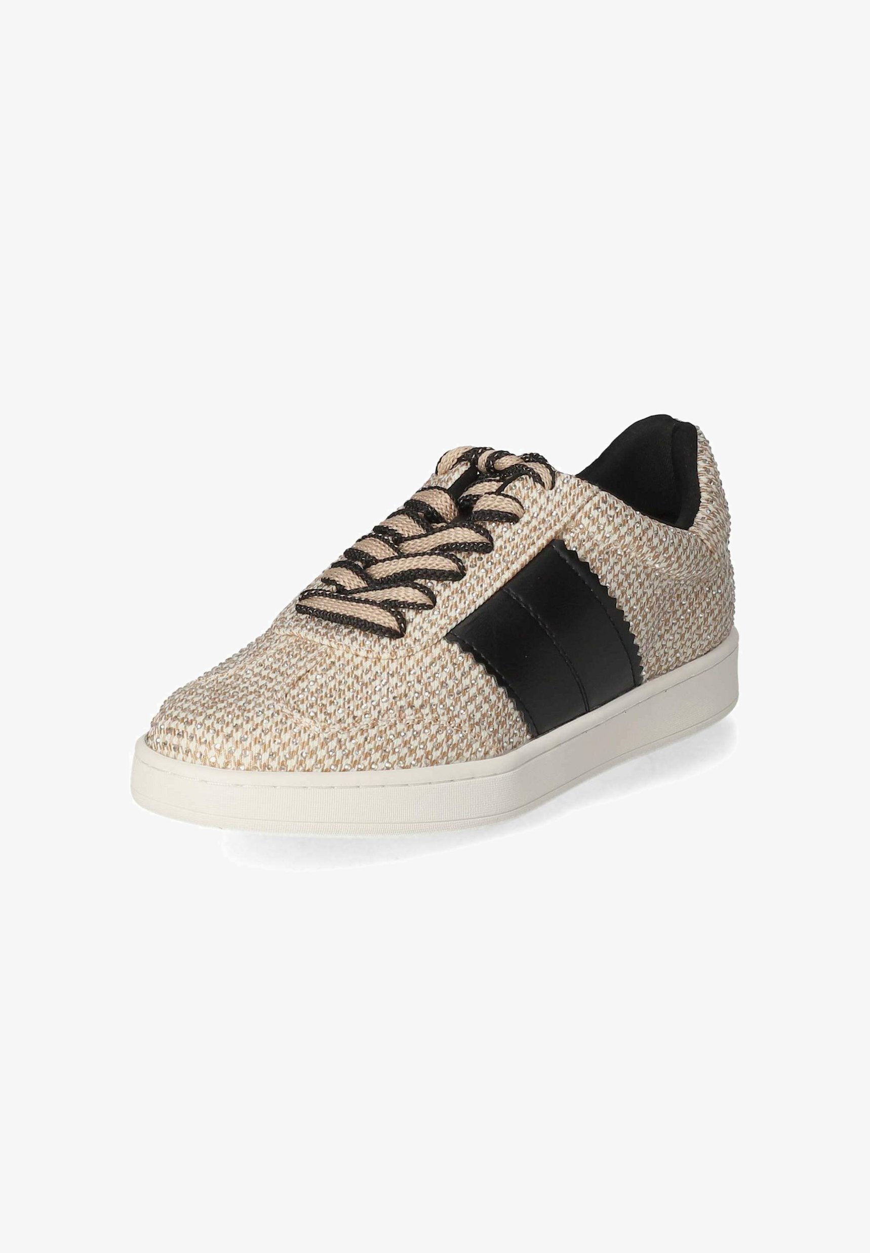 Lage Sneakers La Strada Gouden Sneakers Trainers La Strada Witte