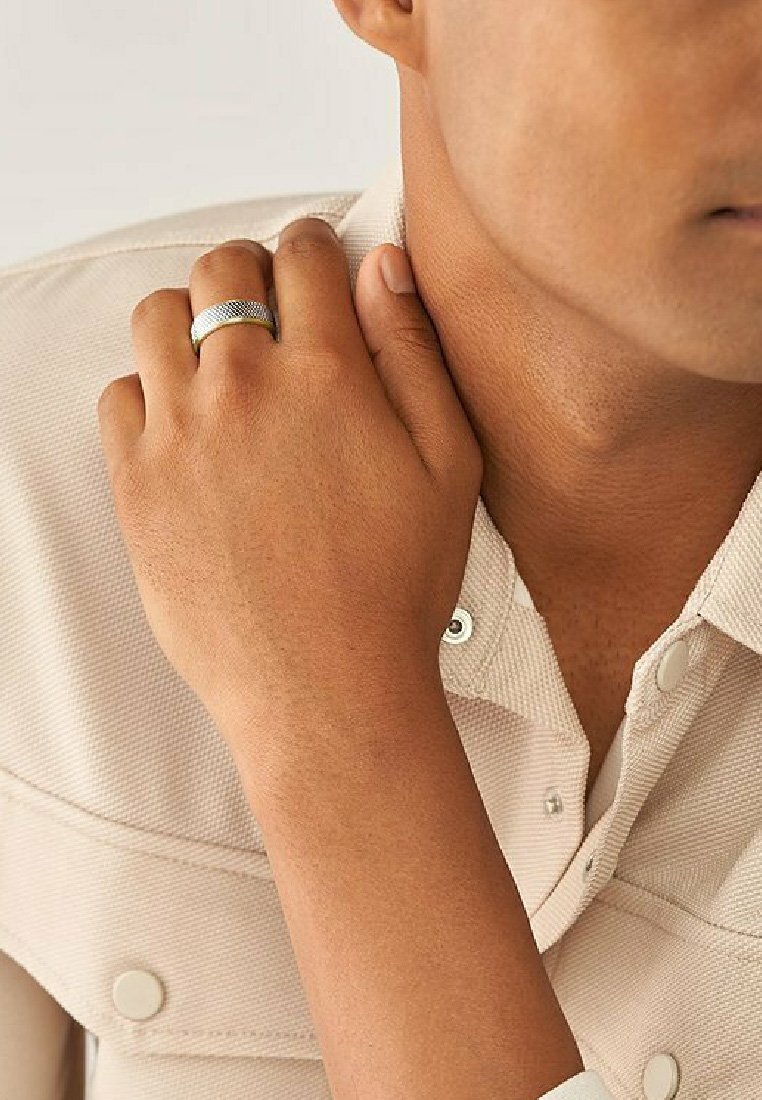 Fossil Ring - bicolor