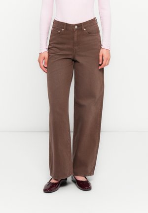 JXTOKYO  - Široké nohavice - chocolate brown