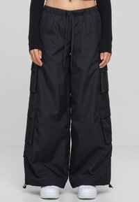 Urban Classics - Pantalones cargo - black Imagen en miniatura 1